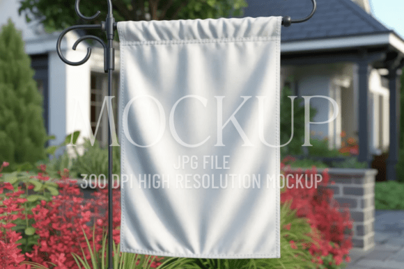 Download Garden Flag Sublimation Mockup - Sublimation mockup Collection